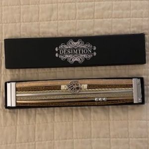 Tree of Life leather wrap bracelet